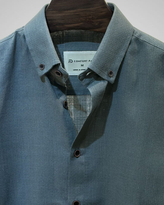 Ocean Teal Full Sleeve Shirt