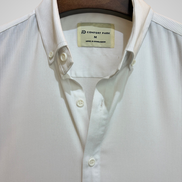Off-white shirt with subtle texture