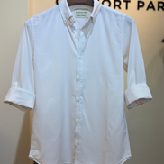 Off-white shirt with subtle texture