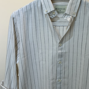 Off white & black wide stripes