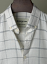 Off white grid check shirt