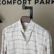 Off white grid check shirt