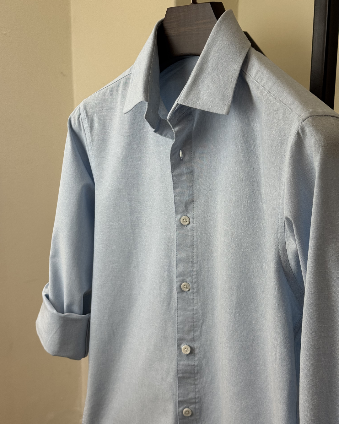 Powder blue shirt