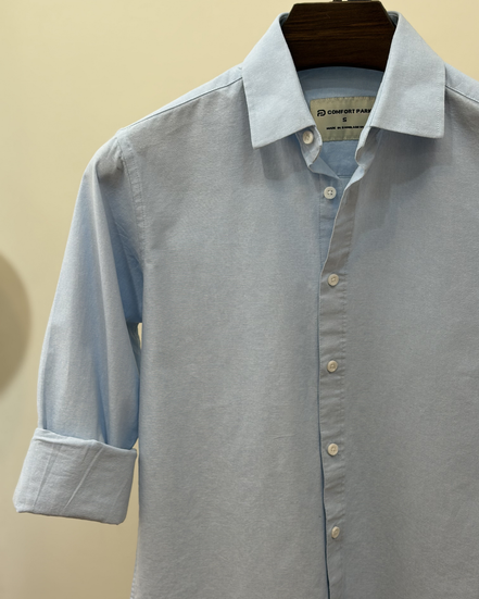 Powder blue shirt