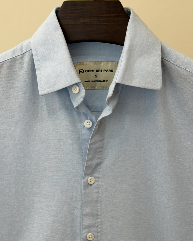Powder blue shirt