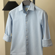 Powder blue shirt