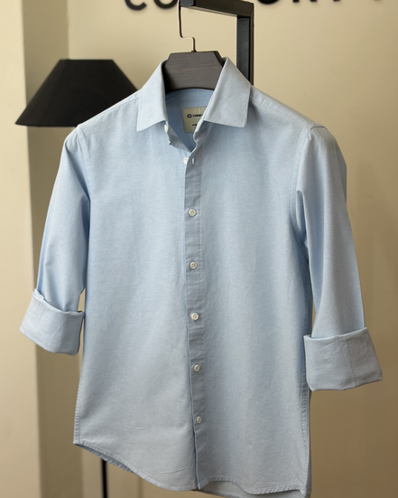 Powder blue shirt