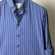 Royal Blue Tone Stripe Shirt