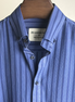 Royal Blue Tone Stripe Shirt