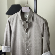 Sage Grey Print Shirt