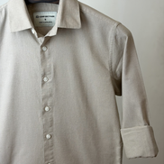 Sand Beige Solid Shirt