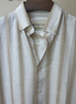 Sand & White Wide Stripe