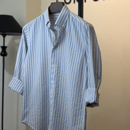 Sky & Khaki Stripe