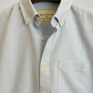 Sky blue oxford cotton shirt