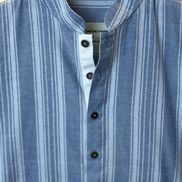 Steel Blue Stripe Punjabi