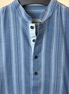 Steel Blue Stripe Punjabi