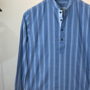 Steel Blue Stripe Punjabi