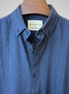 Steel Blue Textured Shirt