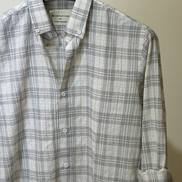 White & Grey Plaid