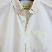 White oxford cotton shirt