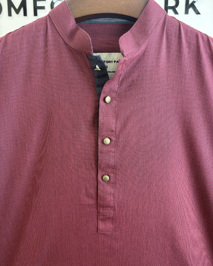 Wine Maroon panjabi