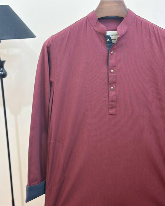 Wine Maroon panjabi