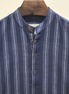 Dark navy with white stripes katua